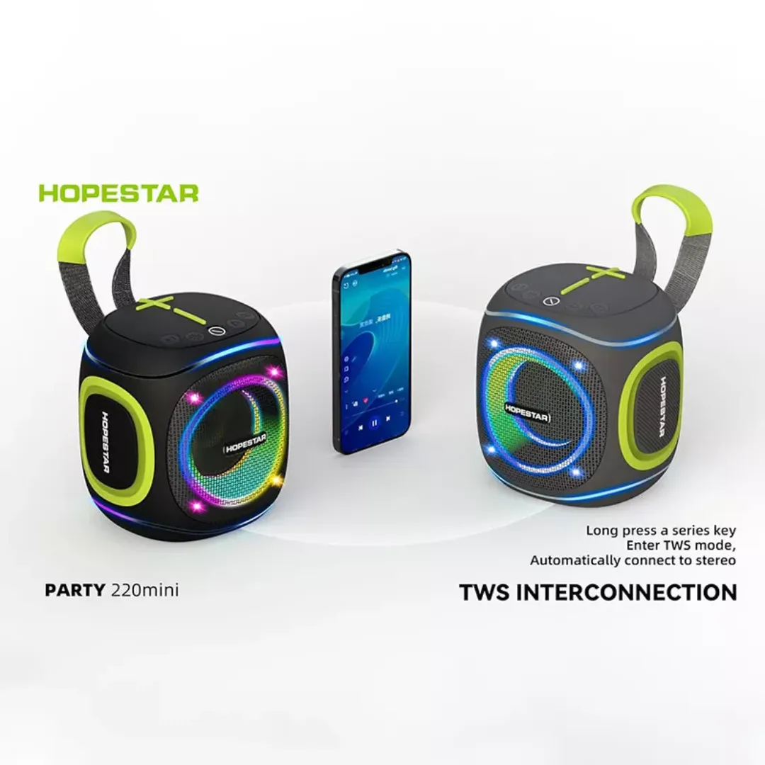 اسپیکر بلوتوثی قابل حمل هوپ استار مدل Party 220 Mini