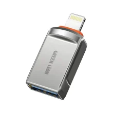 تبدیل USB-A به لایتنینگ گرین لاین مدل OTG Adapter