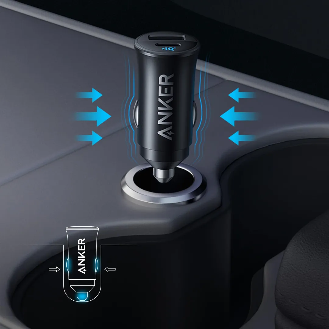 شارژر فندکی 30 وات انکر مدل Dual Port
