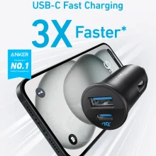 شارژر فندکی 30 وات انکر مدل Dual Port