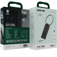 فلش مموری گرین لاین مدل Clix USB 3.0 ظرفیت 16 گیگابایت