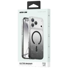 قاب مگ سیف اکلیلی گرین لاین مدل Glitter مناسب آیفون 17 پرو مکس
