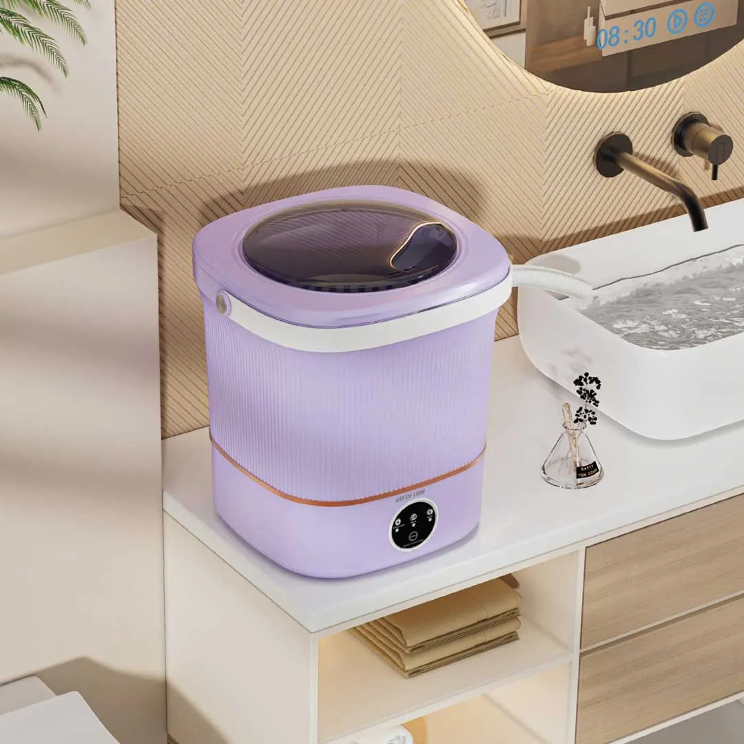 ماشین لباس شویی مینی گرین لاین مدل Portable گنجایش 12 لیتر