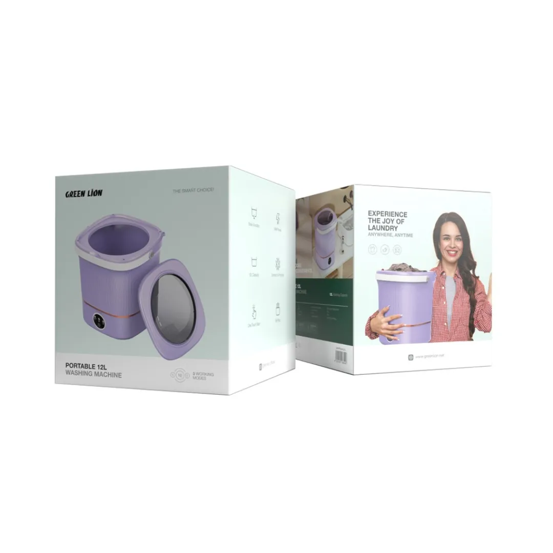 ماشین لباس شویی مینی گرین لاین مدل Portable گنجایش 12 لیتر