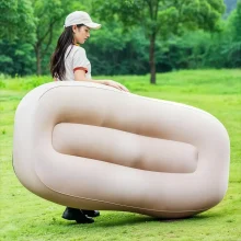 مبل و تشک بادی گرین لاین مدل Air Mattress Sofa با پمپ شارژ