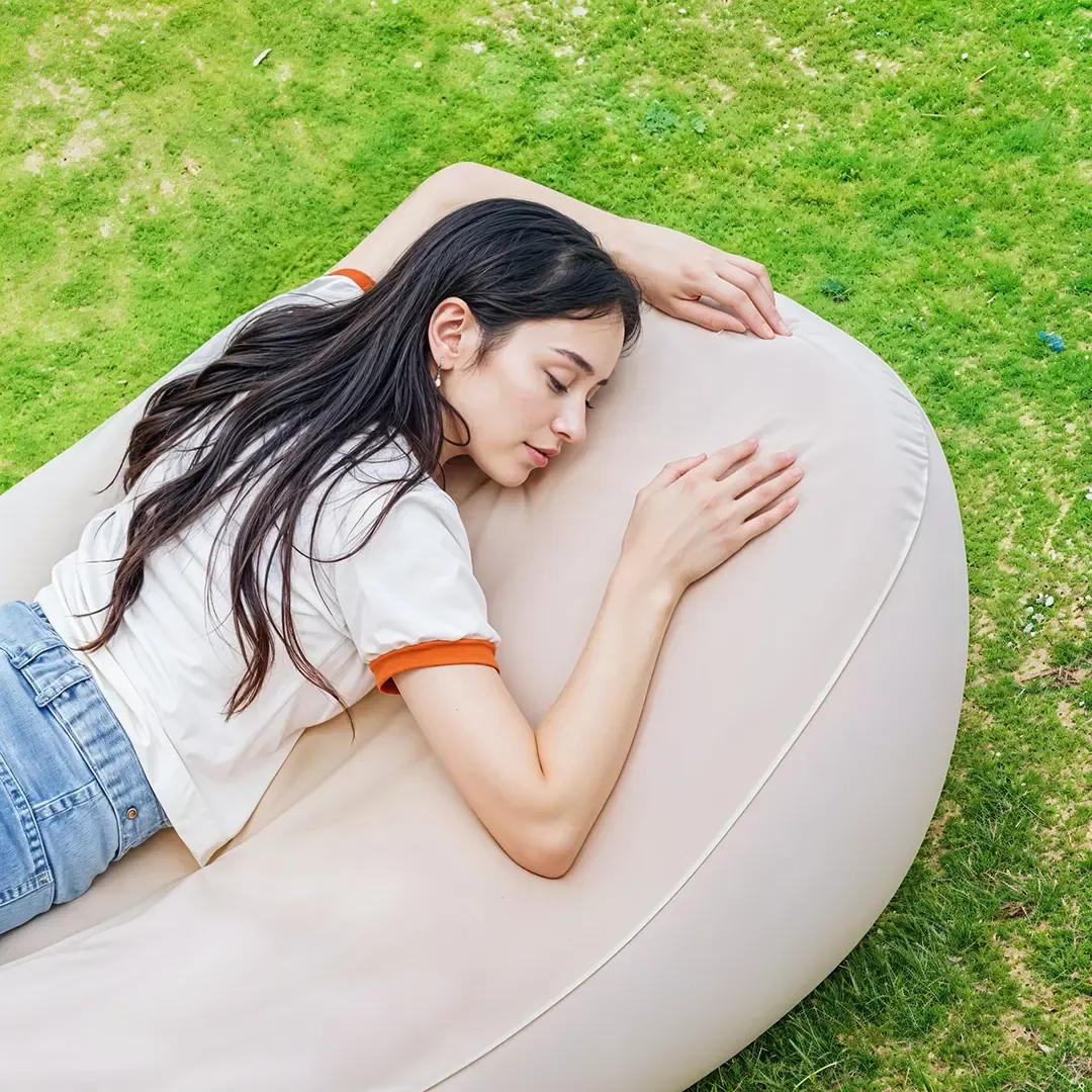 مبل و تشک بادی گرین لاین مدل Air Mattress Sofa با پمپ شارژ