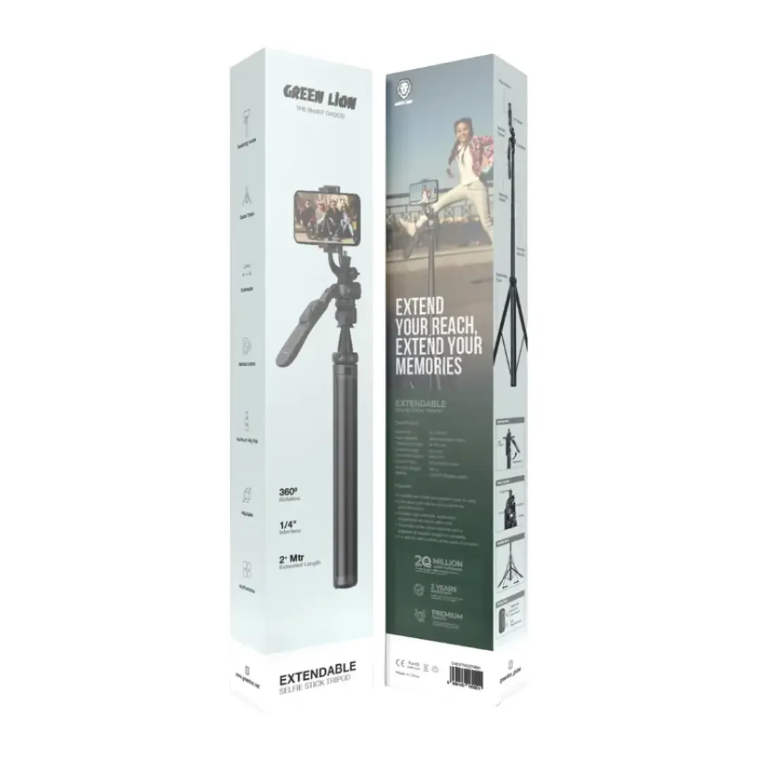 مونوپاد و سه پایه گرین لاین مدل Extendable Selfie Stick