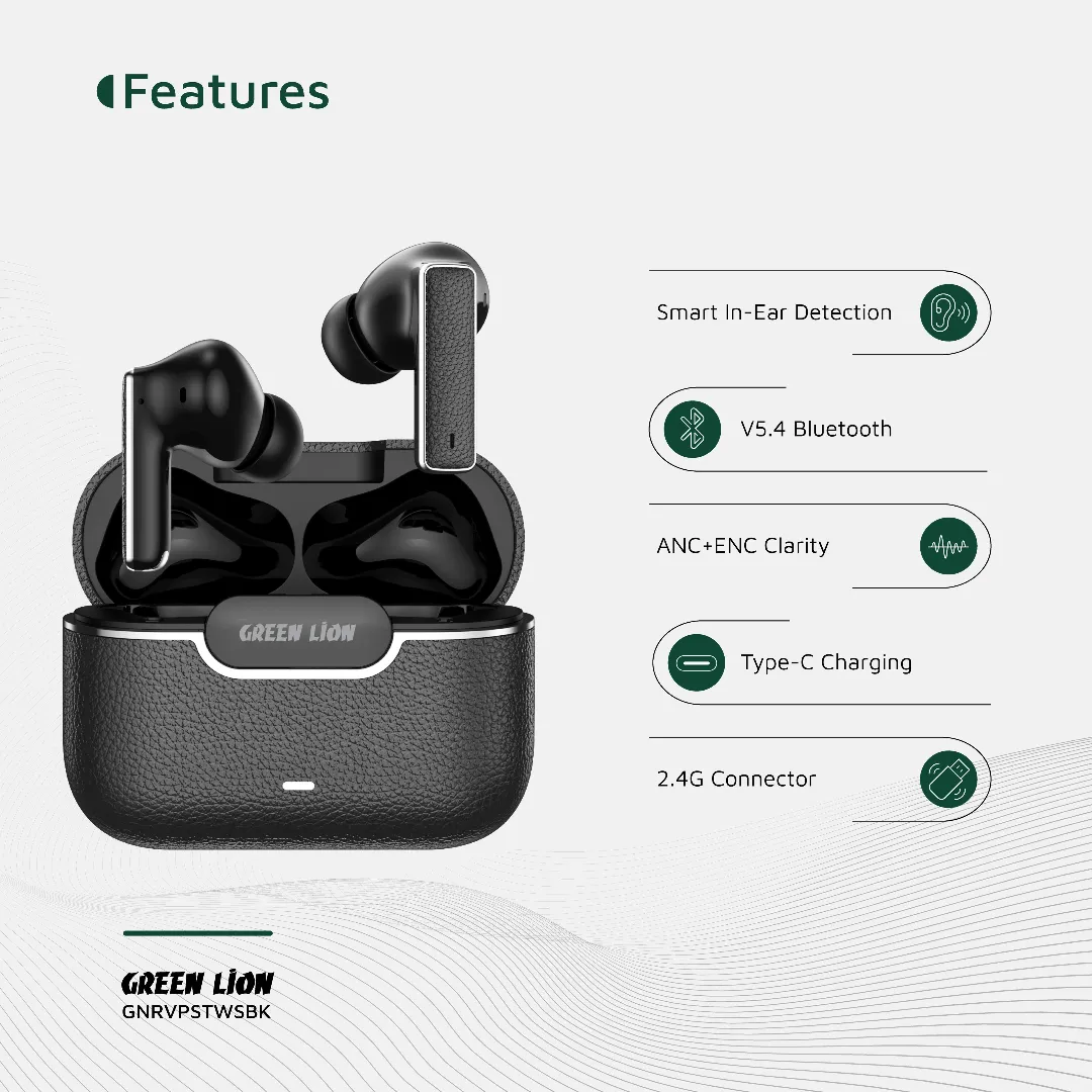 هدفون بی سیم گرین لاین مدل River Plus True Wireless