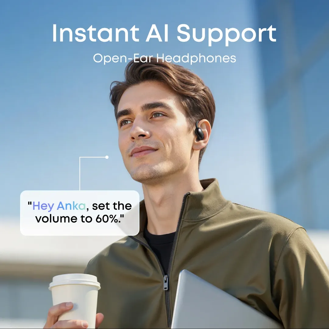 هندزفری بلوتوثی انکر مدل Soundcore AeroFit 2 AI Assistant