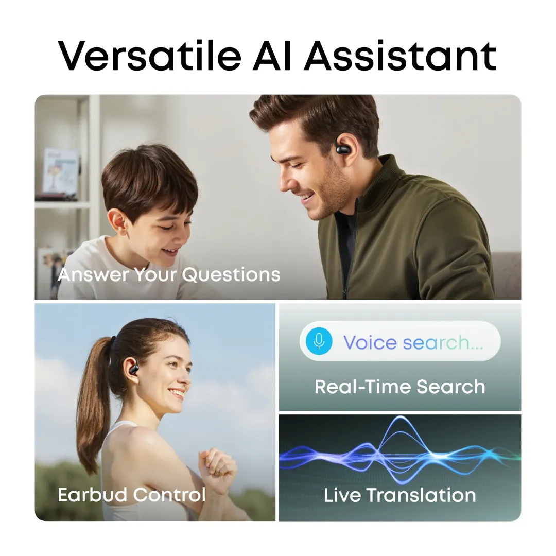 هندزفری بلوتوثی انکر مدل Soundcore AeroFit 2 AI Assistant