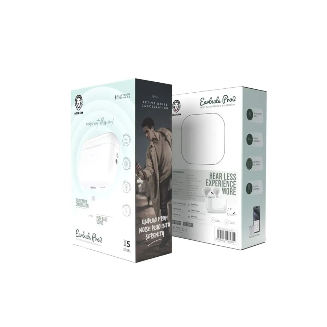 هندزفری بلوتوثی گرین لاین مدل Earbuds Pro 2 ANC