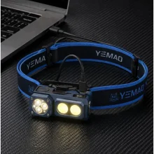 چراغ هدلایت شارژی یئماو مدل YM‑T615