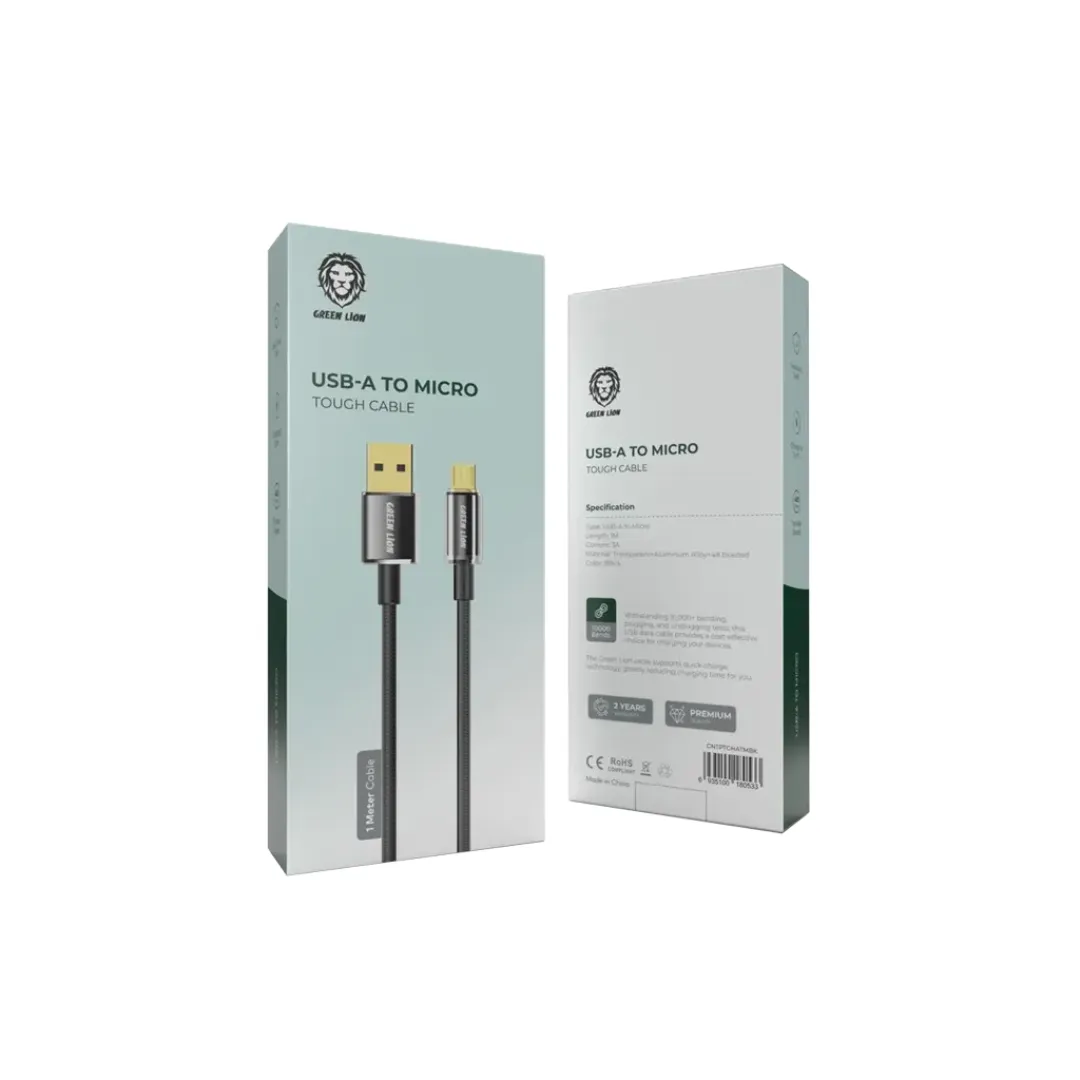 کابل تبدیل USB-A به Micro USB گرین لاین طول 1 متر