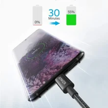 کابل تبدیل USB-C به USB-C انکر مدل 60 وات پک 2 عددی