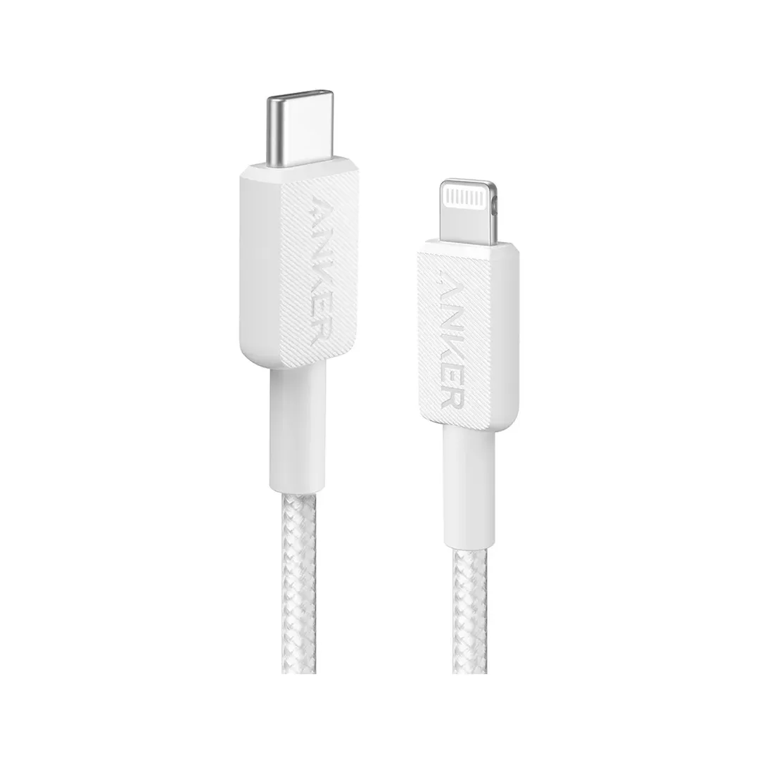 کابل تبدیل USB-C به لایتنینگ انکر مدل A81B5 طول 0.9 متر