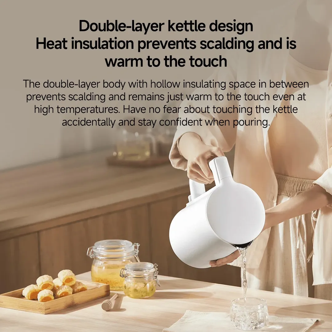 کتری برقی شیائومی مدل Electric Kettle 2 Lite ظرفیت 1.5 لیتر
