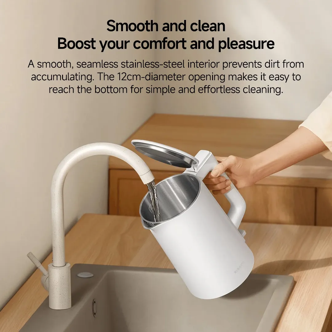 کتری برقی شیائومی مدل Electric Kettle 2 Lite ظرفیت 1.5 لیتر